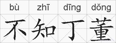不知丁董的拼音