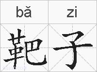 靶子的拼音