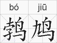 鹁鸠的拼音