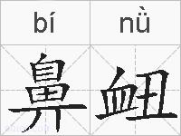 鼻衄的拼音