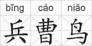 兵曹鸟的拼音