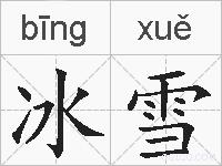 冰雪的拼音