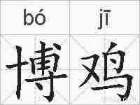 博鸡的拼音