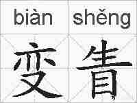 变眚的拼音