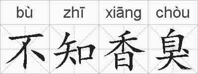 不知香臭的拼音
