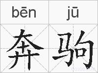奔驹的拼音