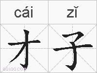 才子的拼音
