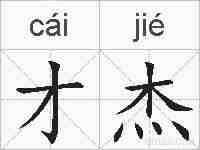 才杰的拼音