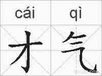 才气的拼音