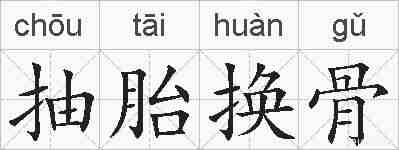 抽胎换骨的拼音