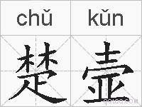 楚壸的拼音