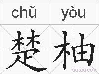 楚柚的拼音