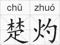 楚灼的拼音