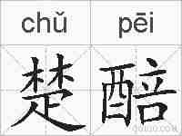 楚醅的拼音