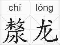 漦龙的拼音