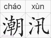 潮汛的拼音
