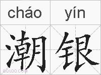 潮银的拼音