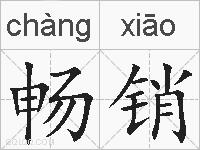 畅销的拼音