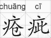 疮疵的拼音