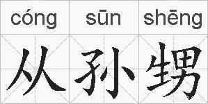 从孙甥的拼音