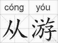 从游的拼音