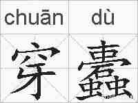 穿蠹的拼音