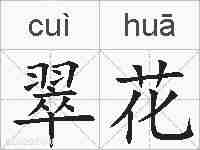 翠花的拼音
