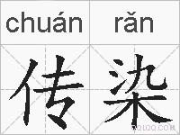 传染的拼音