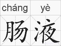 肠液的拼音