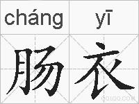 肠衣的拼音