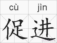 促进的拼音