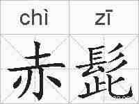 赤髭的拼音