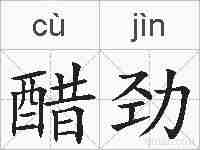 醋劲的拼音