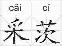 采茨的拼音