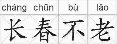 长春不老的拼音