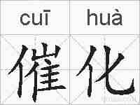 催化的拼音