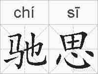 驰思的拼音