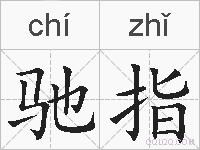 驰指的拼音