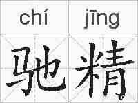 驰精的拼音