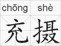 充摄的拼音