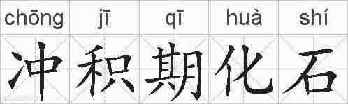 冲积期化石的拼音