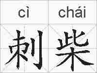 刺柴的拼音