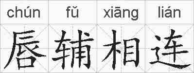 唇辅相连的拼音