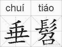 垂髫的拼音