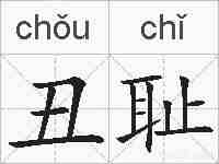 丑耻的拼音