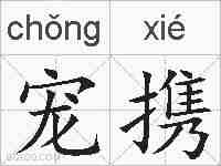 宠携的拼音