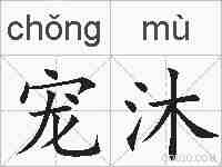 宠沐的拼音