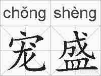 宠盛的拼音