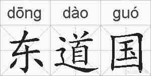 东道国的拼音