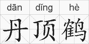 丹顶鹤的拼音